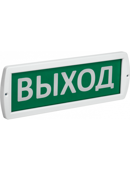 Оповещатель охр-пож. свет. Топаз 24 "Выход" 24В IP52 IEK