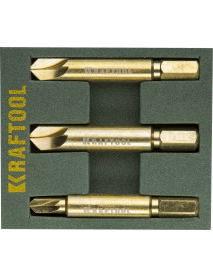 Набор экстракторов поврежденного крепежа KRAFTOOL 26770-Н3