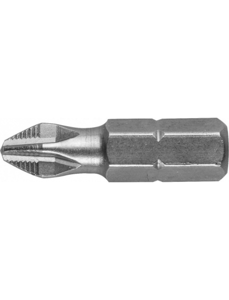Биты STAYER "PROFI", хвостовик C 1/4", PH №2, 25мм, 2 шт, 26201-2-25-02
