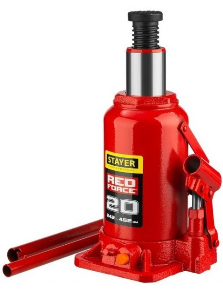Домкрат гидравлический бутылочный Red Force STAYER 43160-20_z01