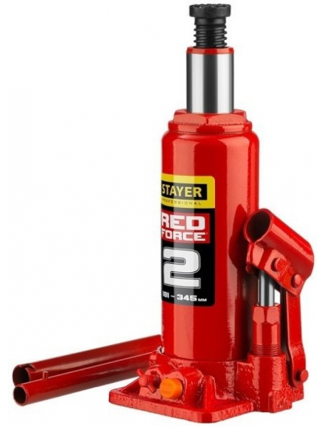 Домкрат гидравлический бутылочный Red Force STAYER 43160-2_z01