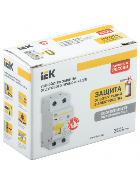 Устройство защиты от дугового пробоя УЗДП63-1 32А IEK