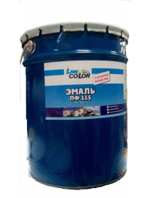 Эмаль ПФ-115 коричневая 25 кг Россия ГОСТ 6465-76, Line Color