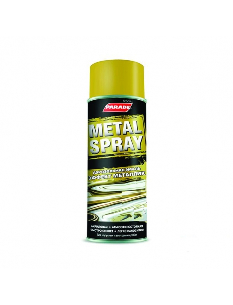 Эмаль аэрозольная PARADE SPRAY PAINT 1007 Белый мат. 400 мл