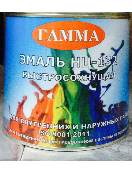 Эмаль НЦ-132 красная 18 кг