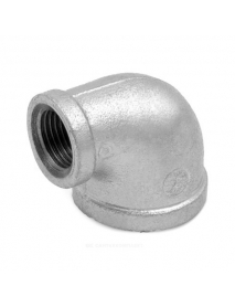 Угольник переходной чугун оц Ду 25х15 (1"х1/2") ВР/ВР Fittex PLUS