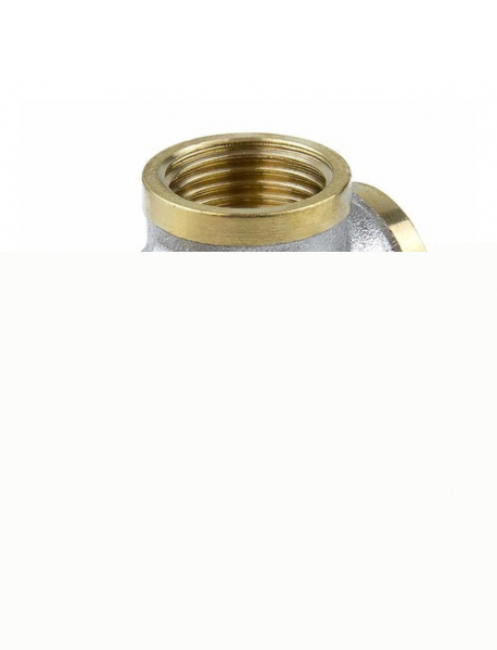 Крест латунь никель Ду 25 (1") ВР/ВР 9011 ГОСТ 32585-2013 Aquasfera 9011-03