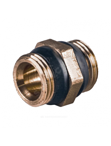 Ниппель латунь Ду 32 (1 1/4") НР R189D Giacomini R189DY006