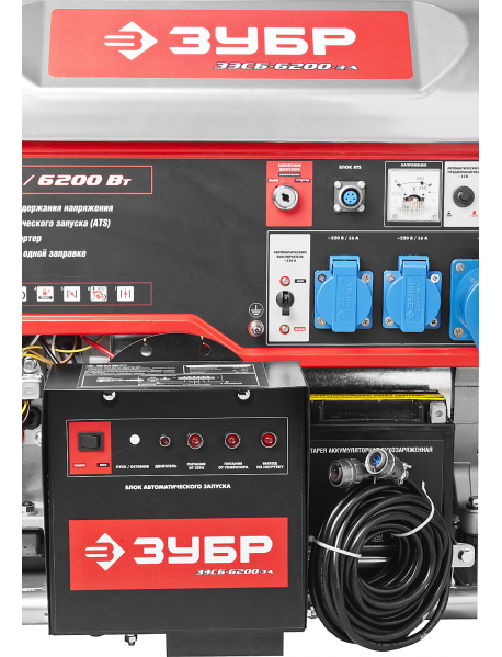 Генератор бензиновый ЗЭСБ-6200-ЭА