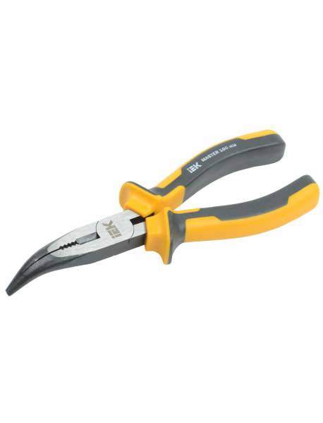 Тонкогубцы изогнутые Master 160мм IEK