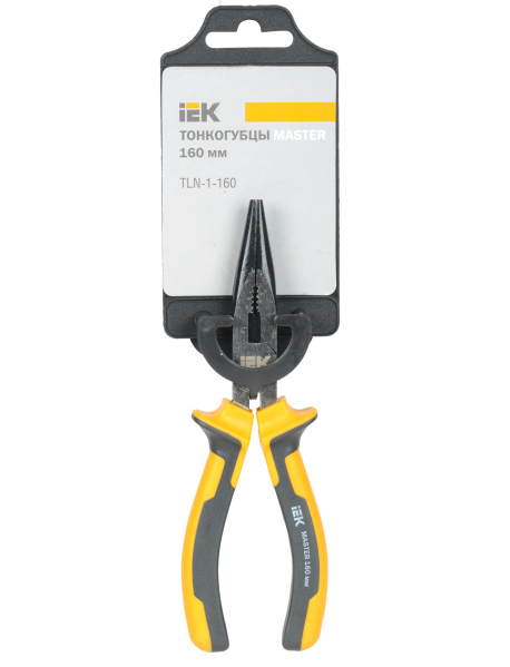 Тонкогубцы Master 160мм IEK