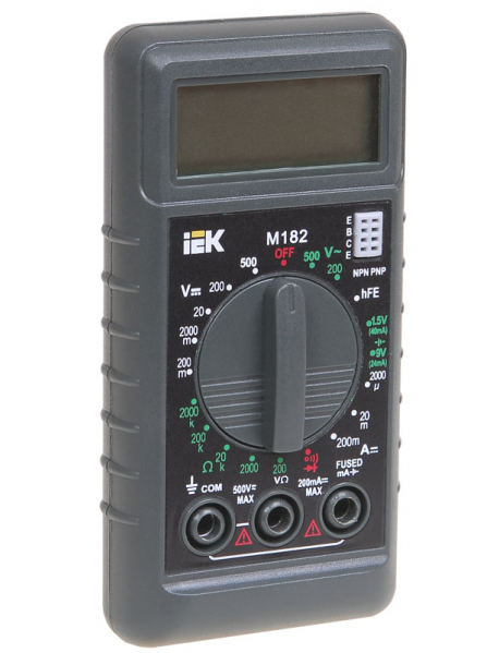 Мультиметр цифровой Compact M182 IEK