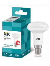 Лампа LED R39 рефлектор 3Вт 230В 4000К E14 IEK