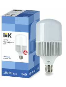 Лампа LED HP 100Вт 230В 6500К E40 IEK