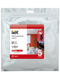 Лента LED 5м LSR-2835R60-4,8-IP20-12В IEK