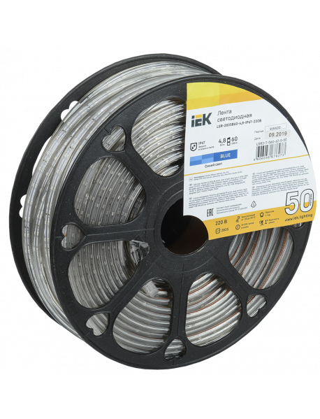 Лента LED 50м LSR-2835B60-4,8-IP67-220В IEK