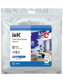 Лента LED 5м LSR-2835B60-4,8-IP65-12В IEK