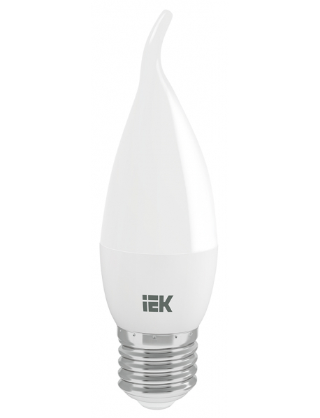 Лампа LED CB35 свеча на ветру 5Вт 230В 4000К E27 IEK
