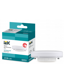Лампа LED T75 таблетка 10Вт 230В 4000К GX53 IEK