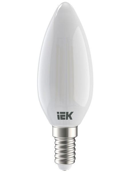 Лампа LED C35 свеча прозр. 7Вт 230В 3000К E14 серия 360° IEK