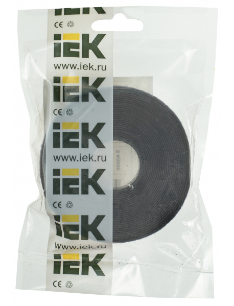 Хомут-липучка ХКл 16мм черный (5м/ролл) IEK