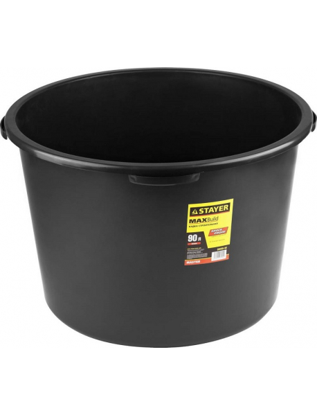 Кадка STAYER "MASTER" строительная пластмассовая, 90л 06098-90