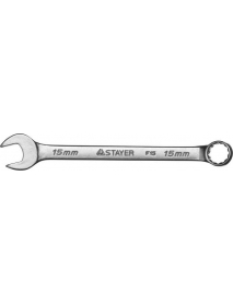Ключ STAYER "MASTER" гаечный комбинированный 27085-15