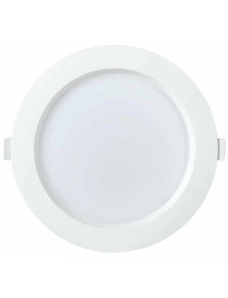Светильник LED ДВО 1704 белый круг 24Вт 6500K IP40 IEK