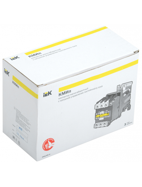 Контактор КМИп-49512 95А 230В/АС3 1НО;1НЗ IEK