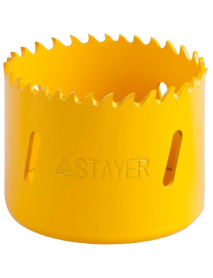 Коронка STAYER "PROFESSIONAL" Би-металлическая, универсальная, d=57мм 29547-057