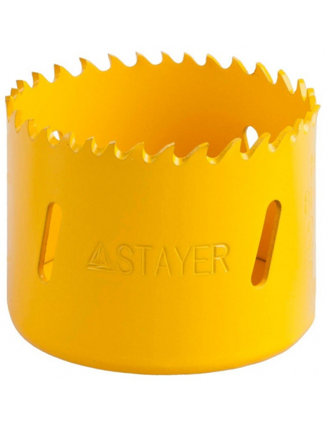 Коронка STAYER "PROFESSIONAL" Би-металлическая, универсальная, d=57мм 29547-057