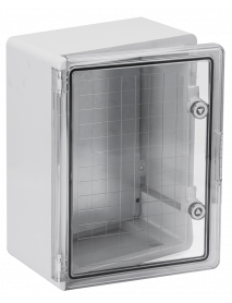 Корпус пласт. ЩМПп 400х300х170мм пр. дв. УХЛ1 IP65 IEK