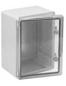 Корпус пласт. ЩМПп 400х300х220мм пр. дв. УХЛ1 IP65 IEK