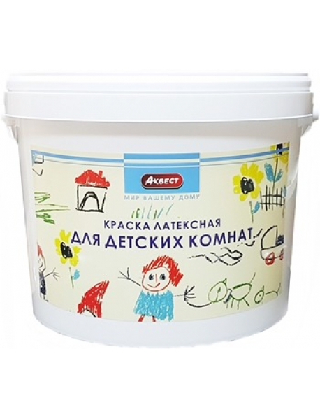 Краска латексная для детских комнат 14 кг АКВЕСТ-22