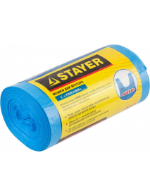 Мешки для мусора STAYER "Comfort" с "ушками", голубые, 35л, 30шт, 39155-35