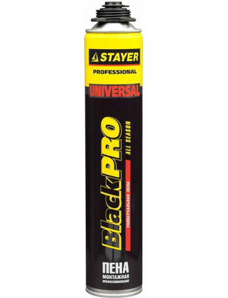 Пена STAYER "Professional" монтажная, пистолетная, всесезонная 41135