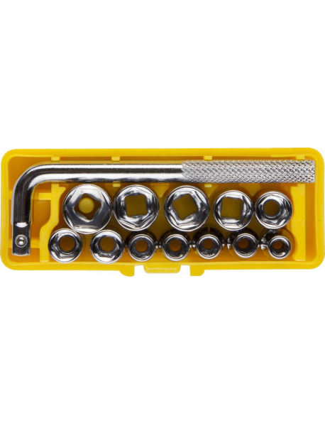 Набор STAYER Торцовые головки "MASTER" POCKET 2-26089-H13 в пласт боксе, 13 предметов