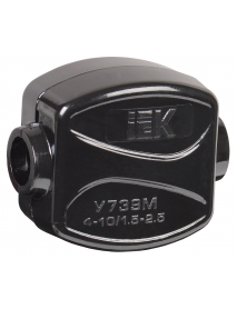 Зажим ответвительный У-739М (4-10/1,5-2,5 мм²) IP20 IEK