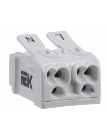 Клемма пружинная соединительная КСП2-L+N IEK