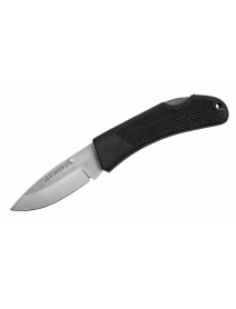 Нож STAYER складной с обрезиненной ручкой, средний, 47600-1_z01