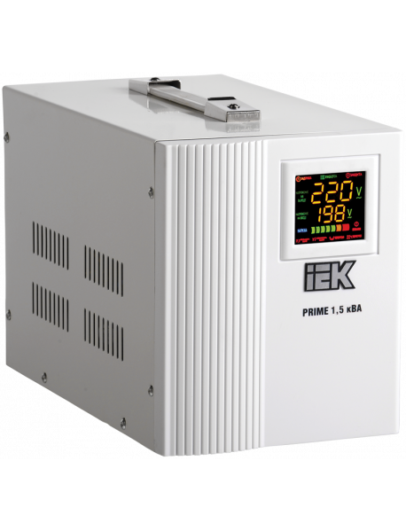 Стабилизатор напряжения переносной серии Prime 1,5 кВА IEK
