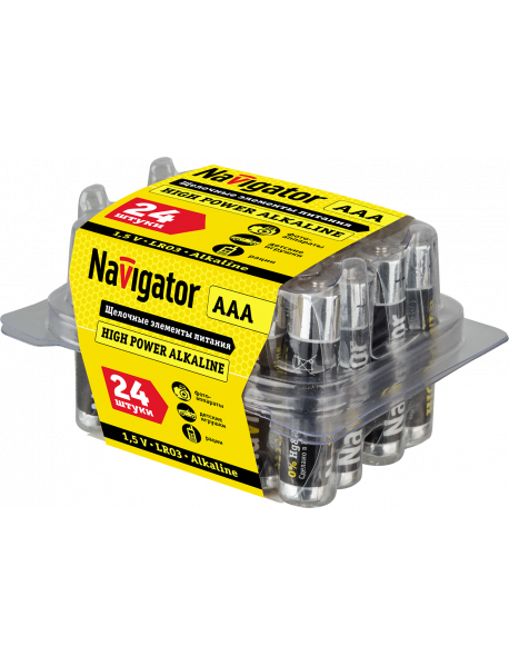 Элемент питания Navigator 94 787 NBT-NE-LR03-BOX24