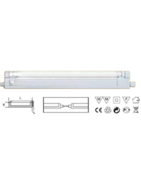 Светильник Navigator 94 512 NEL-A2-E124-T4-840/WH (ЛПБ T4 24 Вт)