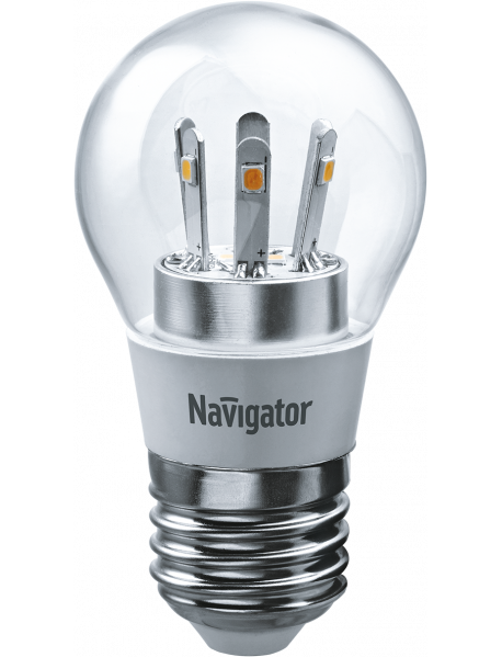 Лампа Navigator 71 295 NLL-G45-5-230-2.7K-E27-CL