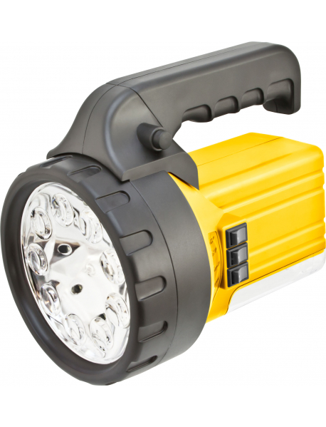 Фонарь Navigator 94 938 NPT-SP05-ACCU Прож 9LED+6Вт гал.+5Вт люм. акк.6В,