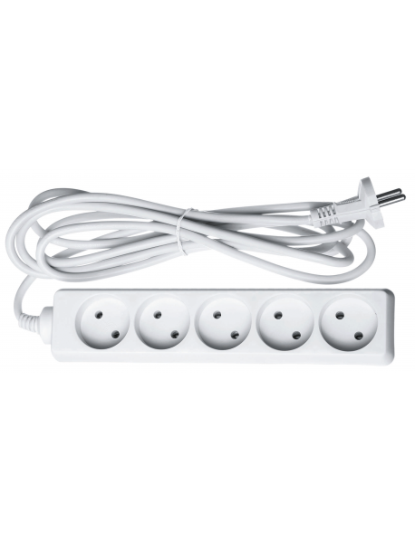 Удлинитель Navigator 94 163 NPE-05-300-X-Gr ХХХ 2х1 б/з 5 гн. 3м