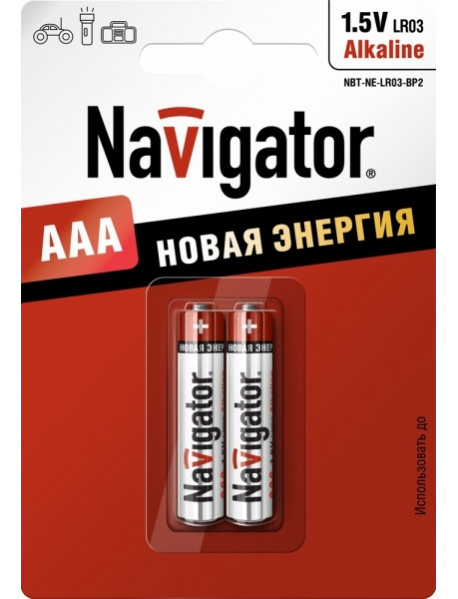 Элемент питания Navigator 94 750 NBT-NE-LR03-BP2