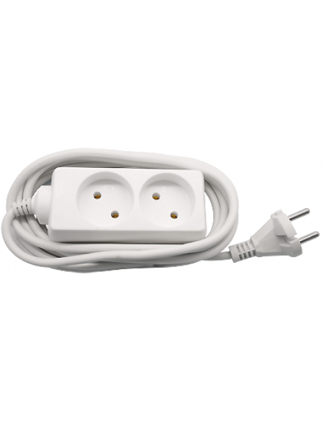 Удлинитель Navigator 94 177 NPE-S-02-500-X-2x0.75 б/з 2 гн. 5м