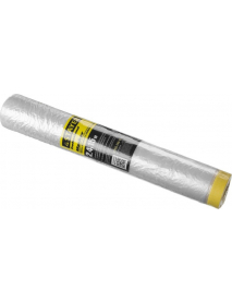 Пленка STAYER "PROFESSIONAL" защитная с клейкой лентой "МАСКЕР", HDPE, 9мкм, 2,4х15м 12255-240-15