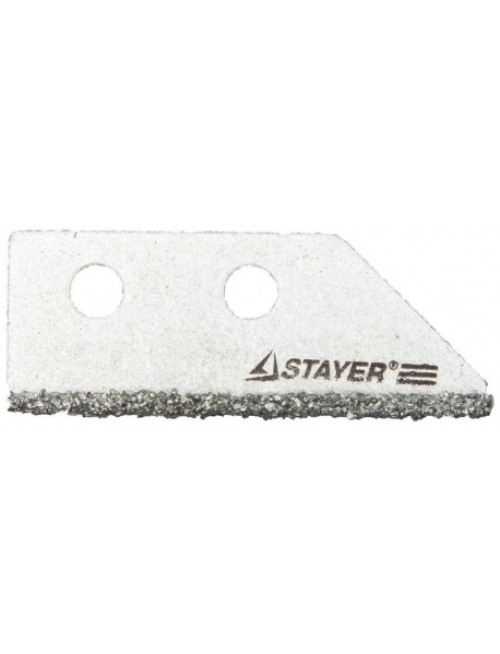 Лезвие STAYER "PROFI" сменное с карбидным напылением для скребка 33415, 2шт. 33415-S2 Лезвие STAYER "PROFI" сменное с карбидным напылением для скребка 33415, 2шт. 33415-S2